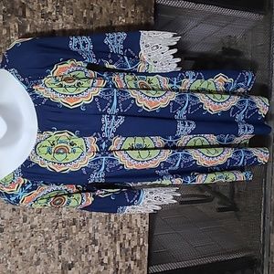 Win Win Print Tunic  SIZE L-XL
